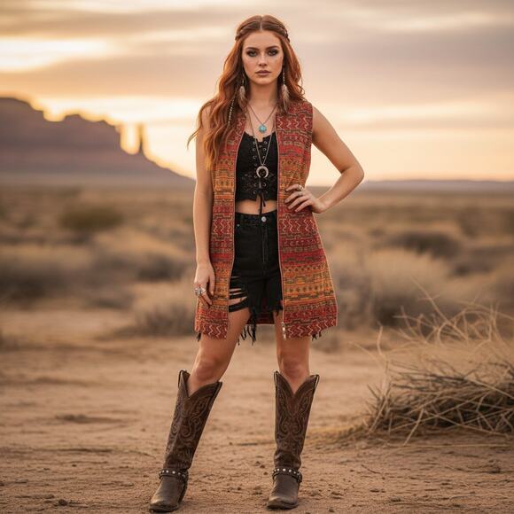 Tyler Böe Woven Double Zip Vest – Size M - Picture 1 of 7